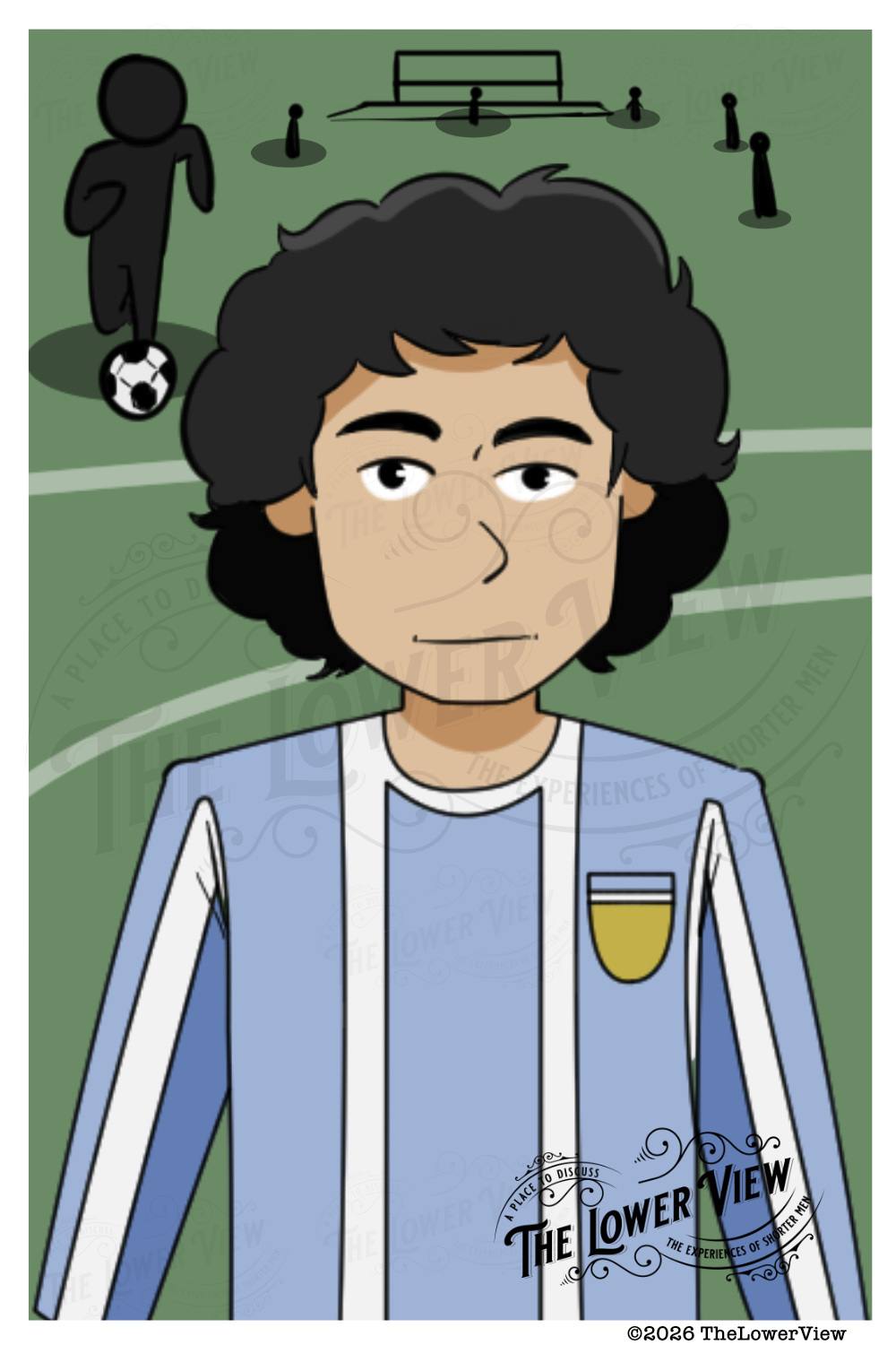 10 Shortest Soccer Players - Diego Maradona